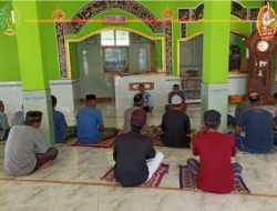 Warga Binaan Lapas Kelas IIB Kotaagung Menggelar Kegiatan Sholawat dan Dzikir Bersama