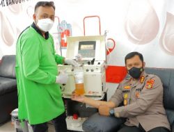 Donorkan Plasma Konvalesen, Kombes Pol Pandra : Setetes Darah Kita Berguna Untuk Orang Lain