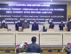 Wagub Chusnunia Sampaikan 8 Raperda Prakarsa Pemprov dalam Rapat Paripurna DPRD Lampung, Termasuk Pendirian 5 BUMD