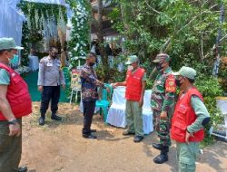 Mencegah Penyebaran Covid-19, Babinsa Koramil 410-03/TBU Lakukan Pemantauan Acara Akad Nikah Yang Digelar Warga