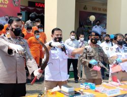 Polda Lampung Berhasil Mengungkap 99 kasus C3 dan Pembunuhan Dalam Waktu Satu Bulan