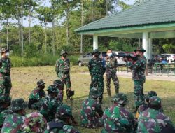 Tingkatkan Profesional Dan Berkemampuan Prajurit Korem 043/Gatam Laksanakan Latihan Menembak