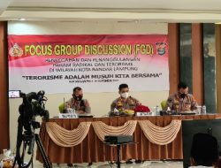 Cegah Terorisme, Div Humas Polri Adakan FGD Dengan Tokoh Lintas Agama di Lampung