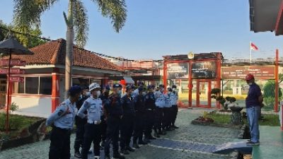 Karutan Bandar Lampung Berikan Penguatan Tugas dan Fungsi Saat Apel Regu Pengamanan