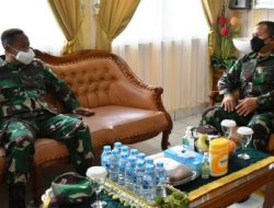 Kasrem 043/Gatam Sambut Brigjen TNI  dr. Rahmat Saptono, Sp. OG Irpuskesad TNI AD
