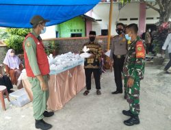 Cegah penyebaran Covid-19, Babinsa Koramil 410-05/TKP Menghimbau Warga Untuk Tetap Mematuhi Protokol kesehatan