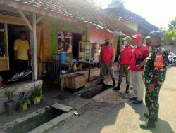 Pasca Salurkan Paket Obat Isoman, Babinsa 410-06/Kedaton Pantau Kondisi Kesehatan Warga