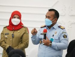 Hari Terakhir Pelaksanaan, Walikota Bersama Plt. Kakanwil Cek Langsung SKD CAT Kemenkumham TA. 2021