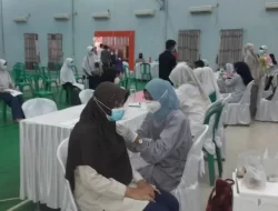 GGF Bersama Apindo dan OJK Gelar Vaksinasi di Lampung Tengah