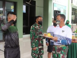 Kodim 0410/KBL Menggelar Acara Syukuran Kenaikan Pangkat Bintara/Tamtama
