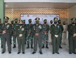 Kodim 0410/KBL Mengikuti Upacara Virtual Dalam Rangka Peringatan HUT TNI ke-76