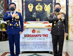 HUT ke-76 TNI, Kapolri: Sinergitas TNI-Polri Mutlak Sebagai Kekuatan Strategis Hadapi Tantangan