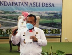 Plt. Kakanwil Jadi Narasumber Dalam Bimtek Penyusunan Produk Hukum Desa