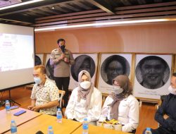 Pameran ‘String Art’ hasil karya anak anak penyandang Disabilitas, di hadiri Kabid Humas Polda Lampung
