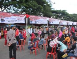 Dukung Percepatan Vaksinasi nasional Forkopimda Kota Bandarlampung Buka Gerai Vaksin