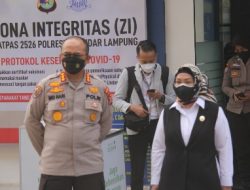Polresta Bandar Lampung Menerima Kunjungan Tim RBP KEMENPANRB
