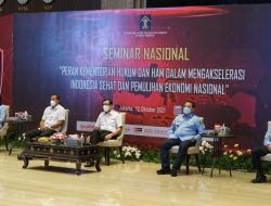 Menkumham Yasonna: Mari Berperan dalam Pemulihan Ekonomi Nasional