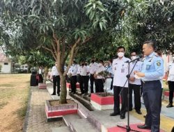 Kepala BNN Provinsi Lampung Menyapa Warga Binaan Lapas Gunung Sugih