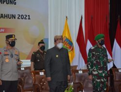 Danrem 043/Gatam Ikuti Peringatan Puncak Acara Hari Sumpah Pemuda Ke-93 Tahun 2021 Secara Virtual