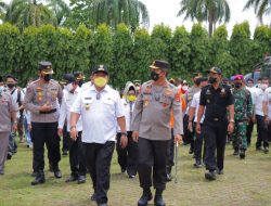 Kapolda Lampung Hadiri Apel Gelar Pasukan Kontijensi Aman Nusa II