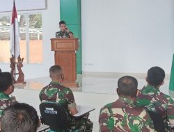 Kasiren Korem 043/Gatam Buka Sosialisasi Penyusunan Pertanggung Jawaban Keuangan Dari BPKP Lampung