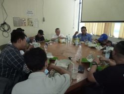 Pasca Mendaftar, Nizwar-H. Elkana Silaturahmi Dengan Ikatan Jurnalis Provinsi Lampung