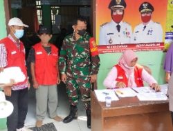 Dukung Percepatan Vaksinasi, Koramil 410-03/TBU dan Puskesmas Bakung Kembali Gelar Serbuan Vaksinasi