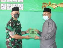 Kunjungi Panti Asuhan Ruwa Jurai, Dandim 0410/KBL Ajak Warga Panti Do’a Bersama Untuk Negeri