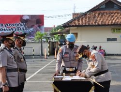 Kapolresta Pimpin Serah Teriba Jabatan Kabag Ops Dan Kapolsek Kedaton