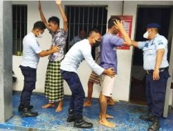 Gelar Razia Isidentil Blok Hunian dan Tes Urine Petugas Serta WBP, Denial Arif : Ini Wujud Deteksi Dini Gangguan Kamtib dan Peredaran Gelap Narkotika