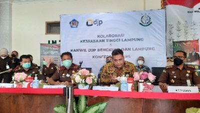 Kanwil DJP Bengkulu dan Lampung Berkolaborasi Dengan Polda dan Kejati Lampung
