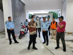 Memonitor Langsung Progres Pembangunan, Kepala Biro Perencanaan Kemenkumham RI Datangi Lapas Gunung Sugih