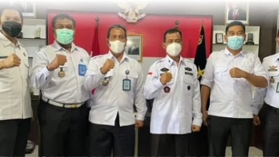 Jalin Silaturahmi, Karutan Beserta Jajaran Rutan Kelas I Bandarlampung Gelar Kunjungan ke Kantor BNN Provinsi Lampung