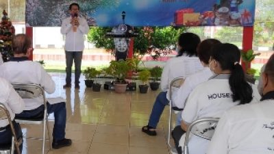 Perayaan Natal Bersama Dengan Tim Pelayanan Gereja Shalom di Lapas Warungkiara