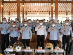 Kakanwil Sudjonggo Membuka Rapat Koordinasi Pelaksanaan Perjanjian Kerja Sama Antara Ditjen Imigrasi Dengan Kementrian di Wilayah Jabar, Banten dan DKI