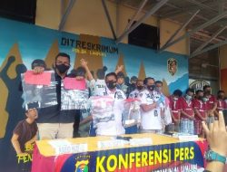 Berpura-Pura Pesan Jasa Angkutan, 6 Pelaku Curas Diringkus Tim Gabungan Tekab 308 Polda Lampung