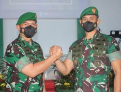 Sertijab Dandim 0410/KBL Dari Kolonel Inf Romas Herlandes Kepada Kolonel Inf Faisol Izuddin Karimi