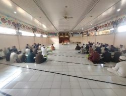 Warga Binaan Lapas Kelas I Bandarlampung Menggelar Dzikir dan Pengajian Bersama Menyongsong Tahun Baru 2022