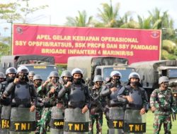 Danbrigif 4 Marinir/BS : Laksanakan Dengan Profesional dan Humanis