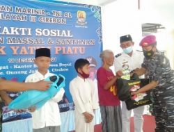 Ikatan Marinir Cirebon Gelar Khitanan Massal dan Bhakti Sosial Untuk Warga Serta Anak Yatim Piatu