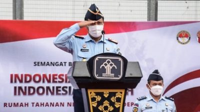 Bela Negaraku, Indonesia Tangguh, Indonesia Tumbuh, Upacara Hari Bela Negara Kumham Jabar Digelar di Lapangan Rutan Depok dan Lapangan Kanwil