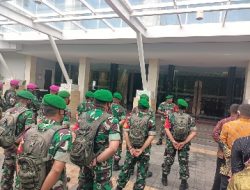 Letkol Imam Safei Pimpin Apel Pengecekan Personel Pengamanan VVIP di Hotel Emersia