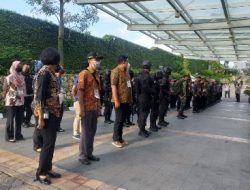 Letkol Imam Safei Pimpin Apel Gabungan TNI Polri Dalam Rangka Pengamanan Wapres RI