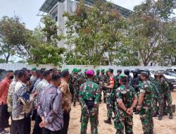 Dandim Kolonel Inf Faisol Izudin Karimi Pimpin Apel Pengecekan Personel Gabungan TNI Polri di UIN