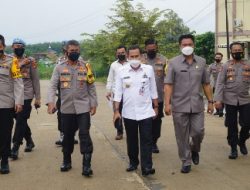 Terendah Capaian Vaksinasi Covid-19, Wakapolda Lampung Asistensi ke Pesawaran