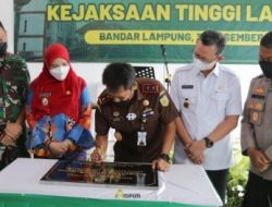 Kajati Lampung Resmikan Gedung Parkir Kejaksaan Tinggi Lampung
