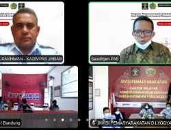 Kadivpas Taufiqurrakhman Ikuti Pembukaan Penguatan Pelaksanaan Anggaran TA 2022 dan Penyusunan Analisa Kebutuhan Anggaran TA 2023
