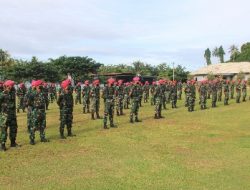 Batalyon Infanteri 7 Marinir Ditunjuk Kembali Untuk Perkuat Satgas Satpamwal Mabes TNI Tahun 2022