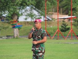 Pasops Brigif 4 Marinir/BS : Apabila Kalian Bertingkah Laku Baik Maka Cerminan Harimau Sumatra Akan Baik