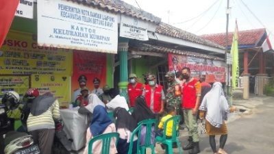 Beri Kemudahan Warga Mendapat Pelayanan Suntik Vaksin, Koramil 410-03/TBU Gelar Vaksinasi di Wilayah